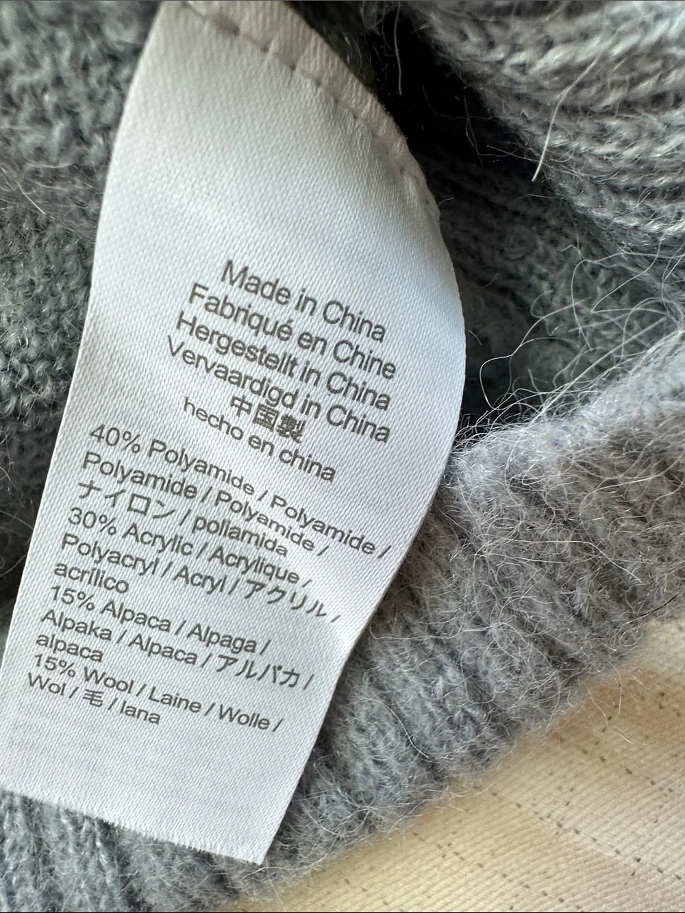 J. Crew Light Blue Nordic-Style Crewneck Sweater